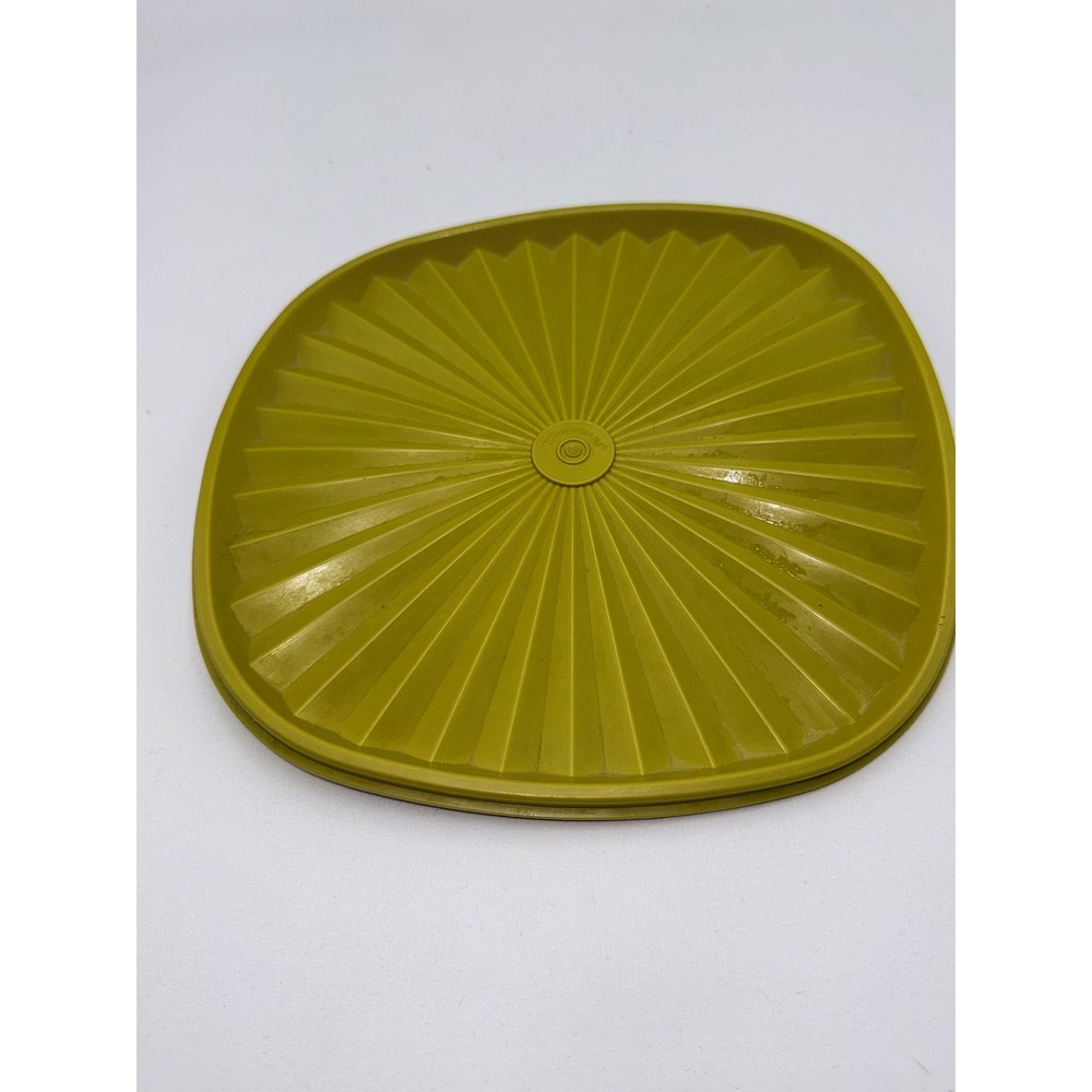 Tupperware Replacement Lid 659-3 Avocado Green Exce Vintage